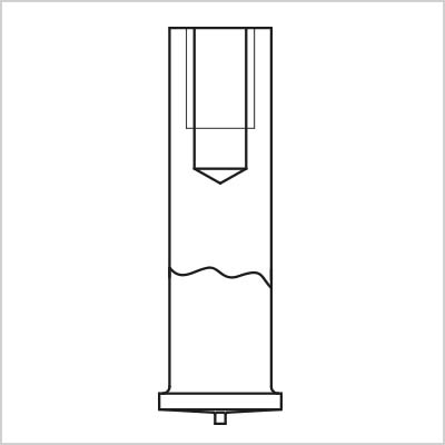 Innengewindebuchsen schematisch