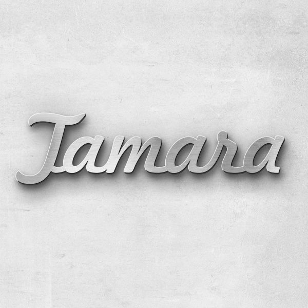 Schriftzug "Tamara", Breite: 10 cm, Schriftart: Ballpark 2.0, Befestigung: Ohne