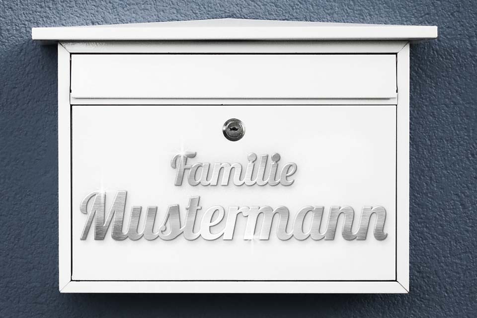 Schriftzug Aus Edelstahl Jetzt Selbst Gestalten